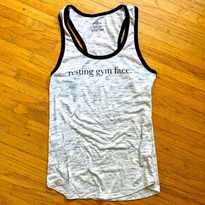 RESTING GYM FACE- Tank